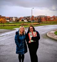 President Helen with Laura Fenwick